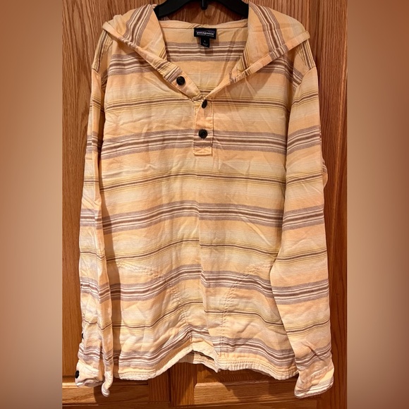 Patagonia Other - Patagonia Men’s M's Lightweight Fjord Flannel Hoody in Horizon Ombre Size Large